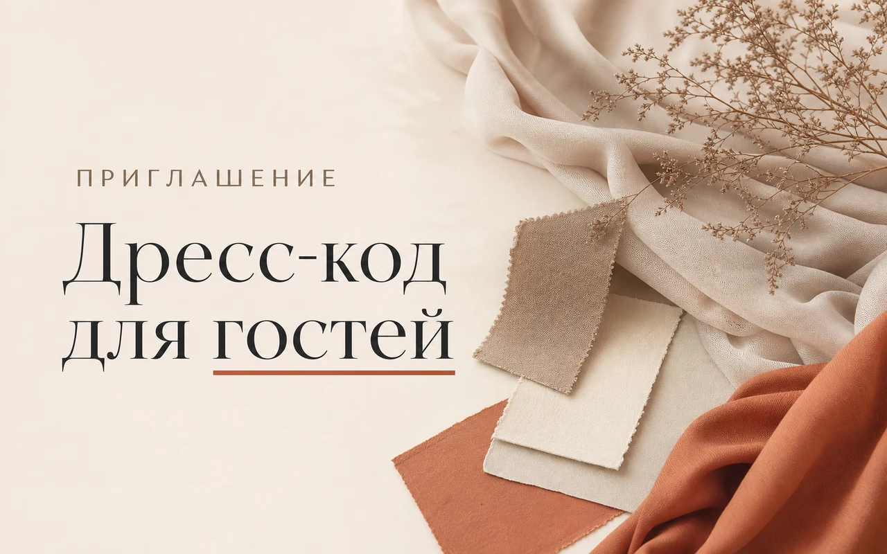 Дресс-код на свадьбу для гостей: как сформулировать и что написать в приглашении